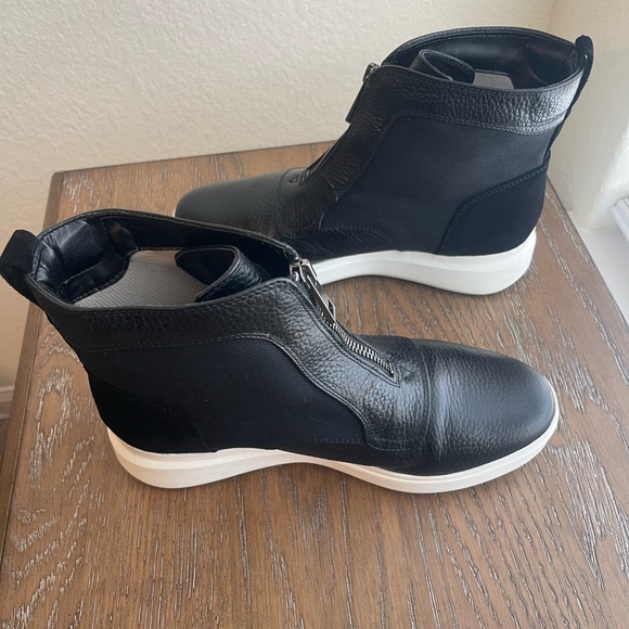 Naturalizer Black High-Top Boots - Picture 1 of 8